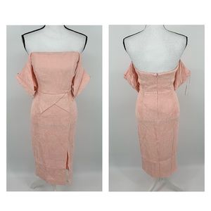 Elliatt Revolve Acacia Dress Peach Size M E18